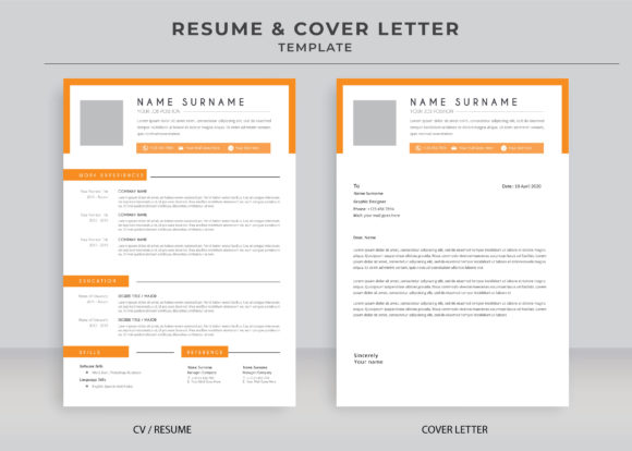 Download Resume and Cover Letter Template - Resume and cover letter template Collection